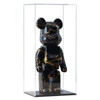 ราคา กล่องอะคริลิคใส ใส่ Bearbrick 400% / 1000% กันฝุ่น โชว์โมเดล ตู้โชว์ฟิกเกอร์ กล่องใสโชว์ของสะสม วางซ้อนได้ (45003604973)