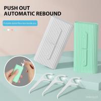 ราคา Portable Automatic Dental Floss Storage Box Flosser Picks Toothpick Teeth Stick Tooth Cleaning Oral Hygiene Care For Hom (43802837265)