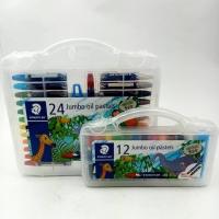 ราคา สีชอล์ค Staedlter รุ่น 241 PB12/PB24 Jumbo 12/24สี (19360938267)