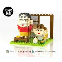 ราคา Lego nano blocks LOZ Crayon Shinchan : Shinnosuke & Himawari ♥️ ตัวต่อ เลโก้นาโน บล็อค ชินจังจอมแก่น : ชินจัง & ฮิมาวาริ (820359684)