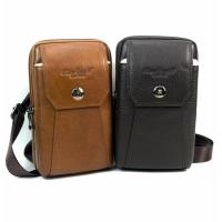 ราคา Chinatown Leather กระเป๋ามือถือหนังแท้สีดำสะพายใส่มือถือใหญ่ และiPhone โปรแมคได้3เครื่อง (1052334774)