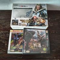 ราคา เครื่อง Nintendo New 3DS LL Limited Monster Hunter 4G 95% (มือสอง) + อีก 2 แผ่น (23546541839)