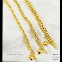 ราคา สร้อยข้อมือทอง งานหุ้มทองแท้ 5 ไมครอน (48257994372)