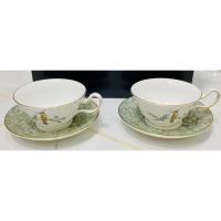 ราคา ชุดกาแฟ Vintage Wedgwood Bone China Humming Birds Hummingbird (25265273280)