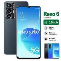 ราคา โทรศัพท์มือถือ Reno6 5G สมาร์ทโฟน 6.8นิ้ว รองรับ2ซิม Smartphone โทรศัพท์สมา RAM12GB+ROM512GB (56458335727)
