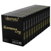 ราคา ถุงยางอนามัย Okamoto SUPREMA LITE จำนวน 12 กล่อง (2356723236)
