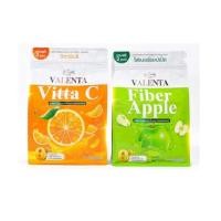 ราคา พร้อมส่ง วิตามินซีวาเลนต้า / ไฟเบอร์แอปเปิ้ลวาเลนต้า VALENTA (24560778780)