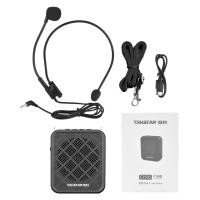 ราคา Spcrth TAKSTAR เครื่องขยายเสียงแบบพกพา Megaphone PA ระบบชุดหูฟังแบบมีสายไมโครโฟน MP3 AUX อินพุตสําหรับครู (45356597535)