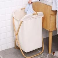 ราคา ASTHETIC LAUNDRY BASKET/BAMBOO LAUNDRY BASKET (27615187400)