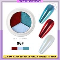 ราคา เล็บ Solid Pigment ยาทาเล็บ Nail Art Glitter 06 (55707814423)