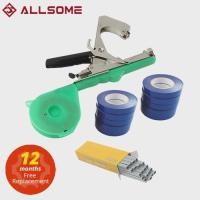 ราคา Allsome Plant Tying Machine, Gardening Tapetool with 10 Rolls of Tape and 1 Box of Staple for Veget (52604373367)