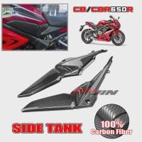 ราคา 100% Real Dry Carbon Fiber Fairing Fit Honda CB650R CBR650R 2019-2020 Motorcycle Tank Gas Seat Fram (50855359573)