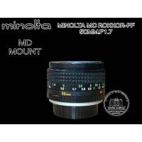 ราคา MINOLTA MC ROKKOR-PF 50MM.F1.7 MD MOUNT (45553053024)