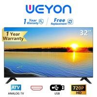 ราคา WEYON TV 32 ทีวีอะนาล็อก HD รายการยอดนิยม TV 32 นิ้ว LED 720P (21967238008)
