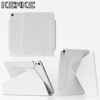 ราคา เคส iPad แท็บเล็ต Kenke, แม่เหล็ก, ไม่มีพรมแดน, ปกมัลติฟังก์ชั่นสำหรับ iPad Pro (M4) 11 นิ้ว Mini 6 7 （A17 Pro) เคสไอแพด air 4 5 6 （2020/2021/2022) เคสและซองแท็บเล็ต case (28527233859)