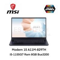ราคา NOTEBOOK (โน๊ตบุ๊ค) MSI Modern 15 A11M-829TH ของใหม่ประกัน 2ปี (10381741614)
