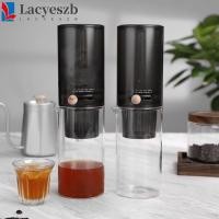 ราคา LACYESZB เครื่องชงกาแฟ Cold Brew พร้อมกระดาษกรอง Double-layer Filter Net Ice Drip Coffee Maker, อุปกรณ์เสริมกาแฟ 450ml ปรับ Flow Rate Cold Brew Coffee Dripper Travel (27194556677)