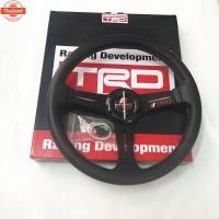 ราคา พวงมาลัยรถยนต์ พวงมาลัยรถ พวงมาลัยรถแต่ง พวงมาลัย TRD 13นิ้ว (42267424656)