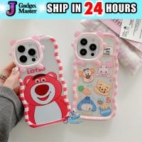 ราคา Oppo A5 A9 2020 A17 A17k lotso pooh wave edge soft case (42605846099)