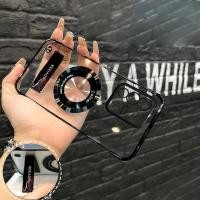 ราคา Electroplated โปร่งใสสําหรับ Vivo V40 V30 V29 V27 V25 Pro V23 X200 X100 X90 X80 X70 Pro Hard Frameless ผู้ถือแม่เหล็กเคสโทรศัพท์ (40801898771)