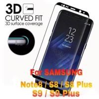 ราคา ฟิล์มกันรอย ถูกมาก ฟิล์ม S8 / S8 Plus / Note8 / S9 / S9 Plus / Note9 ฟิล์มกระจกเต็มจอ Samsung 3D สีดำ (25534494430)