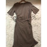 ราคา เดรสมือสองผ้าฝ้ายสีเอิร์ธโทน (10268475723)
