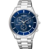 ราคา [CITIZEN] CITIZEN Watch CITIZEN COLLECTION Eco-Drive Slim Chronograph AT2360-59L for Men (44078808499)