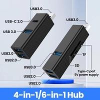 ราคา Twitch 4 IN 1/6 IN 1 USB Hub USB 3.0 2.0 4/6 พอร์ต USB Splitter Hub USB 3.0 SD TF Card Reader สําหรับคอมพิวเตอร์อุปกรณ์เสริมแล็ปท็อป (52307603971)