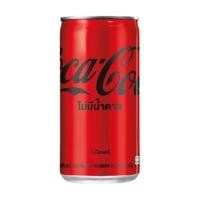 ราคา โค้ก ซีโร่น้ำอัดลมสูตรไม่มีน้ำตาล (Coke Zero Sugar Soft Drink 180ml.) (50159436469)