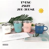 ราคา ก้วกาแฟ TYESO MUG ขนาด 9oz/10oz Tyeso Mug แก้วกาแฟ260ml. 300ml มีหูจับในตัว พร้อมฝา ใช้งานง่าย สะดวกมากๆ (23021074050)