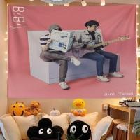 ราคา ประเทศไทย Scrubb Band พรมสไตล์เดียวกันไทย Retro หอพักข้างเตียงผ้าพื้นหลังตกแต่งห้องนอนผ้าติดผนัง Tapestry Scrubb Band อุปกรณ์ต่อพ่วงพรม (42279575576)