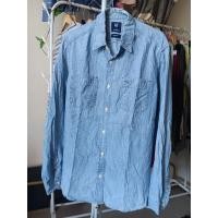 ราคา KEMEJA GAP เสื้อเชิ้ตยีนส์ผู้ชาย (28187049269)