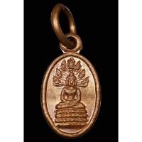 ราคา เหรียญเม็ดแตงพระนาคปรก ( จิ๋ว ) พระอาจารย์คูณ รุ่น เสาร์ 5 ( เนื้อทองแดง ) พ.ศ. 2536 (26579443614)