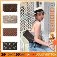 ราคา 100% authentic Louis Vuitton POCHETTE FELICIE chain bag LV ladies shoulder bag M61276 (57252265503)
