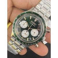 ราคา นาฬิกาข้อมือ Seiko Chronograph Quartz Green Dial Men's Watch SSB481P1 (44653514989)