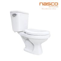 ราคา NASCO สุขภัณฑ์สองชิ้นกดข้าง NC-7310 : Chomchan รุ่น ชมจันทร์ (25983984769)