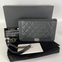 ราคา [CO230108143] Chanel / WOC Boy Caviar RHW (22322061218)