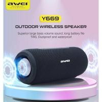 ราคา Awei Y669 ลําโพงบลูทูธกันน้ํา Ipx7 Tws 3D wireless speaker (24606540219)