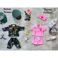 ราคา BAJUNIK_PRODUSENBAJUANAK COUPLE SET ARMY & NURSE COSTUME NEWBORN/CHILDRENS COSTUME/เสื้อผ้า/เสื้อผ้าเด็ก/NEWBORN COSTUME-10S (48009045420)
