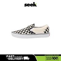 ราคา VANS แวนส์ รองเท้าผ้าใบ รุ่น SLIP-ON BLK & WHT CHECKERBOARD ลายตารางสีดำ/ขาว ของแท้ - (ร้าน SEEK) การันตีของแท้ 100% VA (17875644097)
