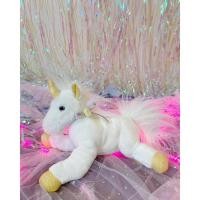 ราคา ตุ๊กตา Unicorn ยูนิคอร์นสีขาวนวลสลับทอง ✨ (6622244188)