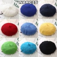 ราคา NARCIS Wool Beret Cap Beanie French Baggy Flat Cap หมวก (52459386641)
