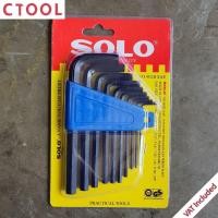 ราคา (สินค้าหมด)ชุดประแจหกเหลี่ยม 902B-10 10ตัวชุดแบบหุน Solo ของแท้ - Authentic Ten Pieces Hexagon Key Wrench Set - ซีทูล... (5537204026)