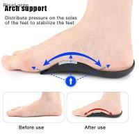 ราคา [RiseLarge] High Arch Support Insoles Non-Slip Plantar Support Pad Sho-Absorbing Foot Pads สําหรับเท้าแบนและ Fallen Arches ใหม่ (51255768244)