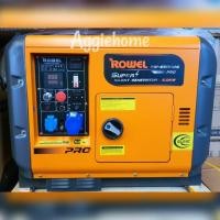 ราคา ROWEL เครื่องปั่นไฟ รุ่น RW-DG6500DS 5500วัตต์ เครื่องยนต์ 13 HP 4 จังหวะ เครื่องยนต์ดีเซลเสียงเงียบ (กุญแจสตาร์จ)ปั่นไฟ (26136420866)
