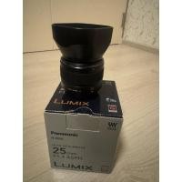 ราคา เลนส์ Auto fucus Panasonic Leica 25mm f 1.4 Black (51452344392)