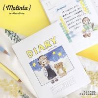 ราคา สติกเกอร์ Molinta Girl เซ็ต 4 แผ่น แต่งแพลนเนอร์ DIY Sticker Stickers Sheet สติ๊กเกอร์ ไดคัท mimisplan (4078469256)