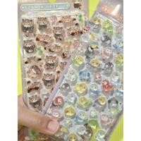 ราคา พร้อมส่ง sticker ติดมือถือ Bonbon drop สติ๊กเกอร์นูน นก แพนด้าแดง เรซิ่น งานแท้ พรีเมียม สติ๊กเกอร์นูนใส ติดมือถือ (40355377811)