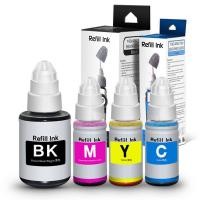 ราคา Refill Ink BK/C/M/Y Dye Ink Compatible for Canon G1800 G2800 G1810 G2810 G3800 G4810 Deskjet Inkjet Printer Tank Cartrid (23587387177)
