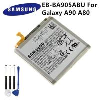 ราคา Samsung Original EB-BA905ABU แบตเตอรี่สำหรับ Samsung Galaxy Samsung Galaxy A90 A80เปลี่ยนแบตเตอรี่3700MAh (41579027588)